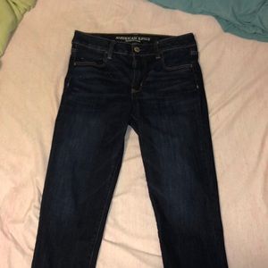 Women’s American eagle dark wash super stretch